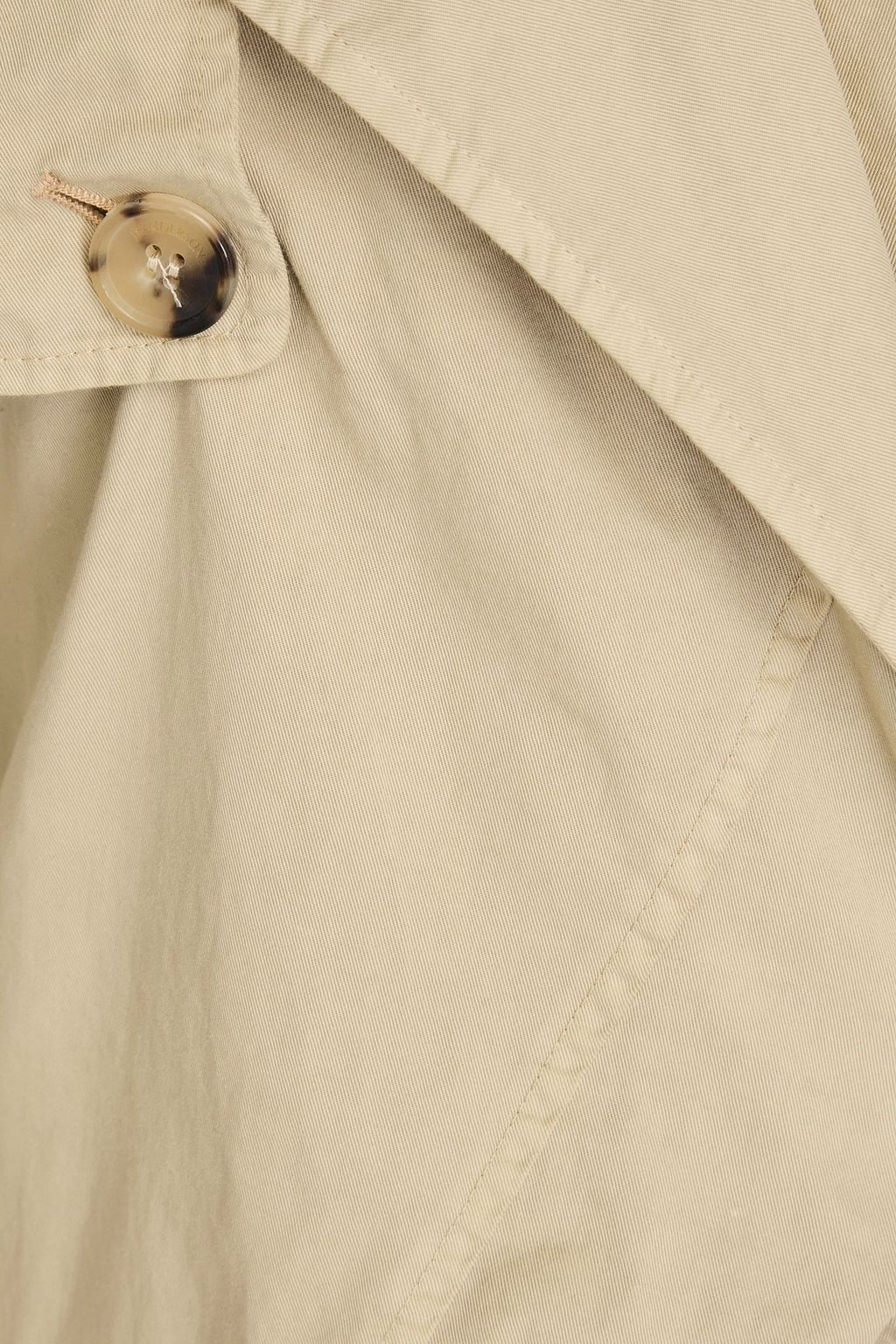 JW ANDERSON コットンツイル トレンチコート アシンメトリー