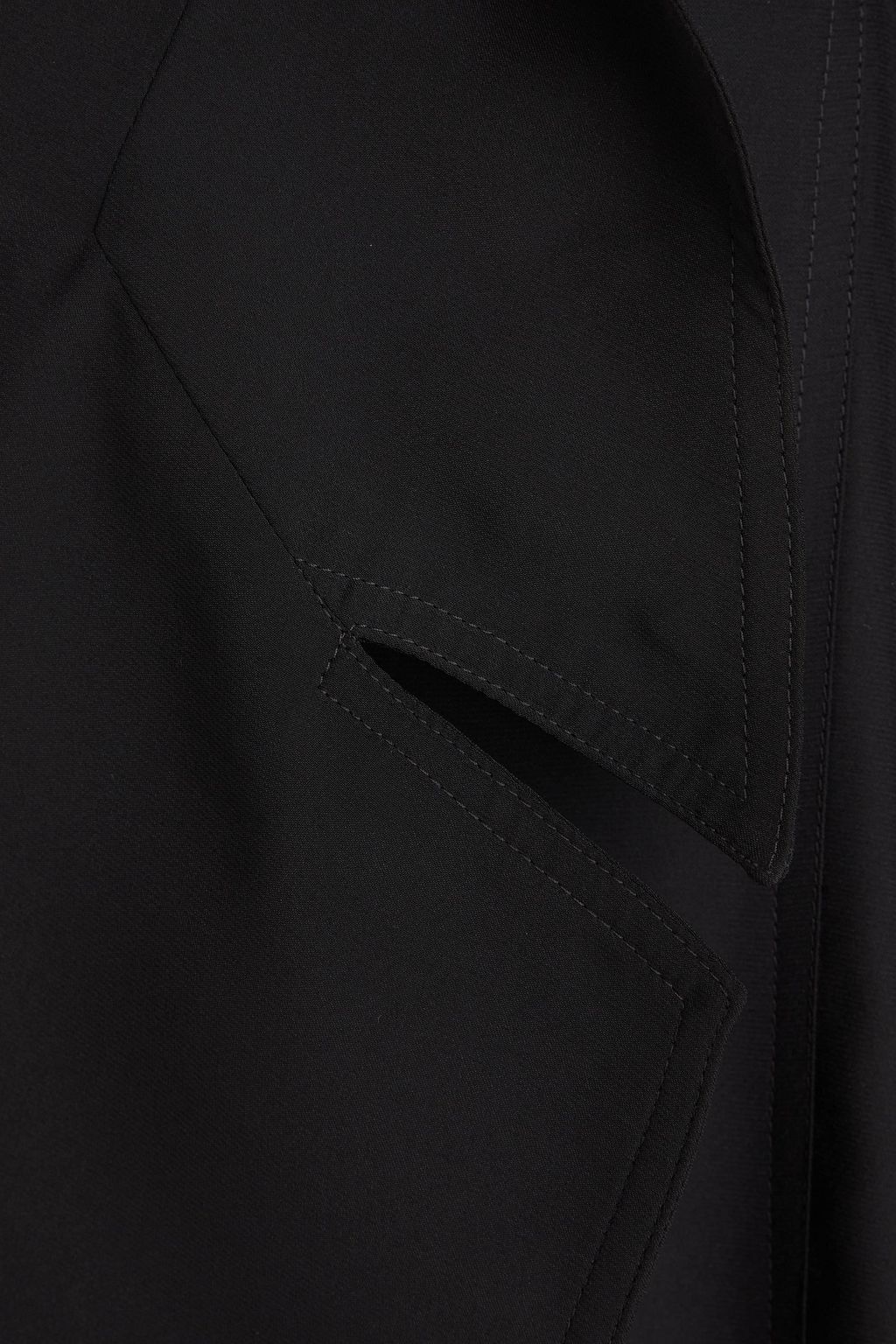 JW ANDERSON فستان Trench من ساتان كريب بتصميم منسدل بدون حمالات