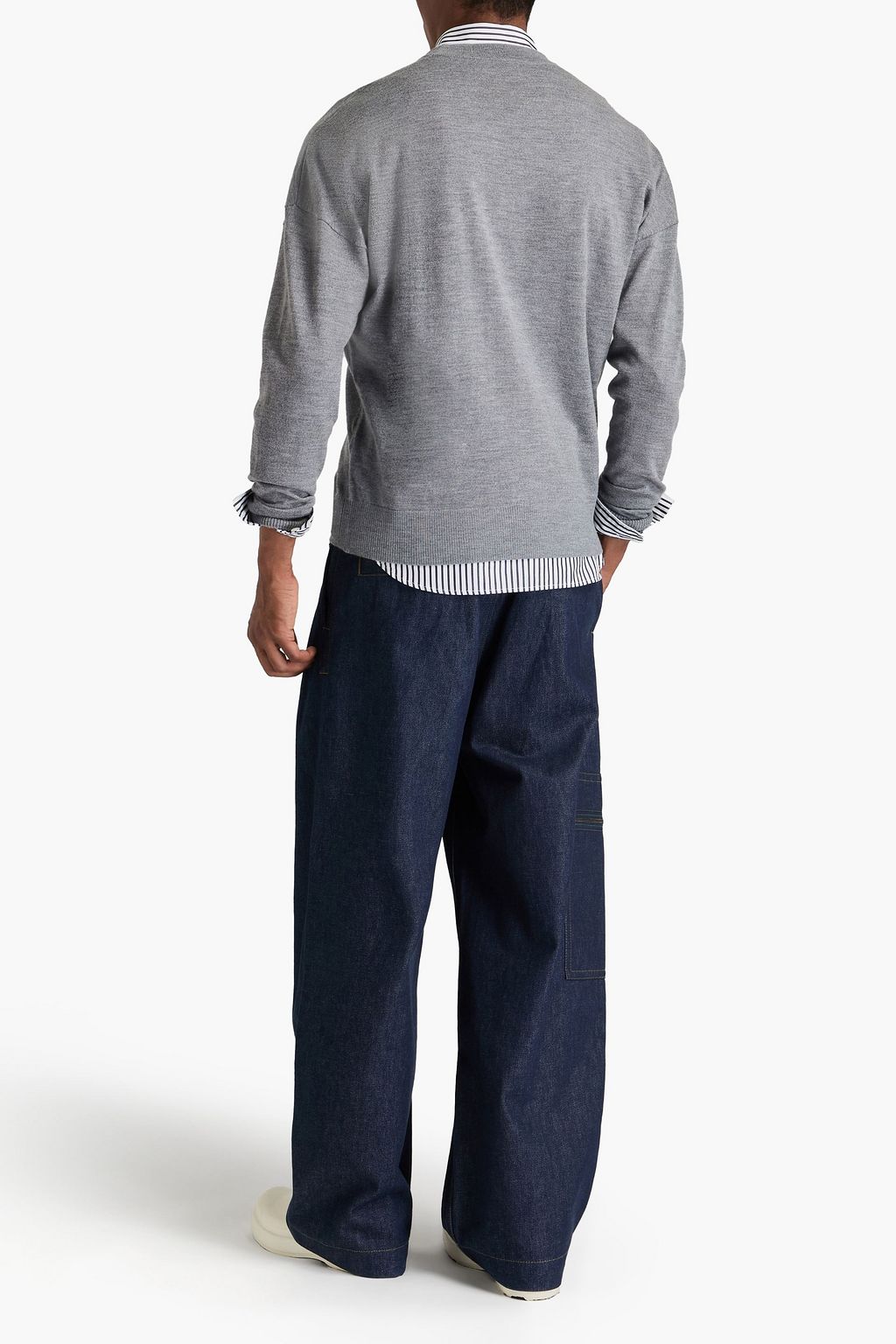 JW ANDERSON Intarsia-knit wool sweater