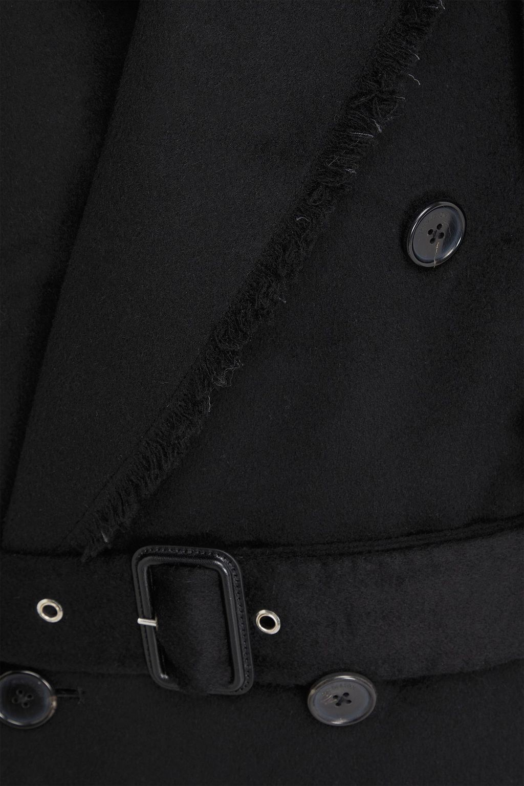 JW ANDERSON Belted wool-felt hooded coat
