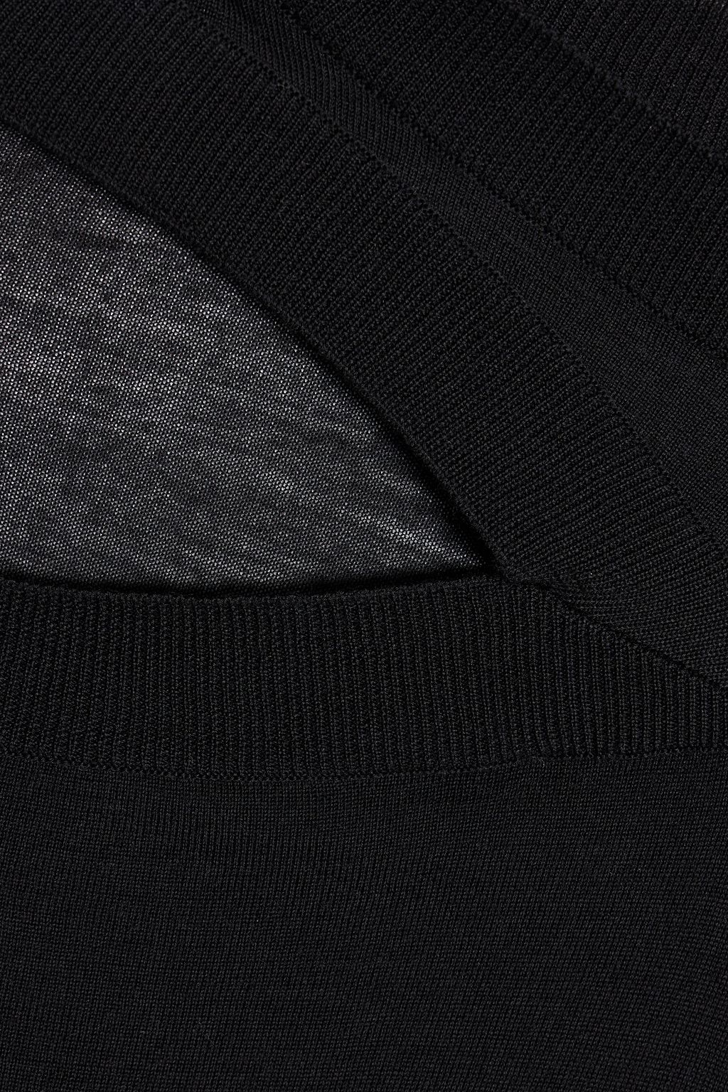 STELLA MCCARTNEY Cutout wool sweater