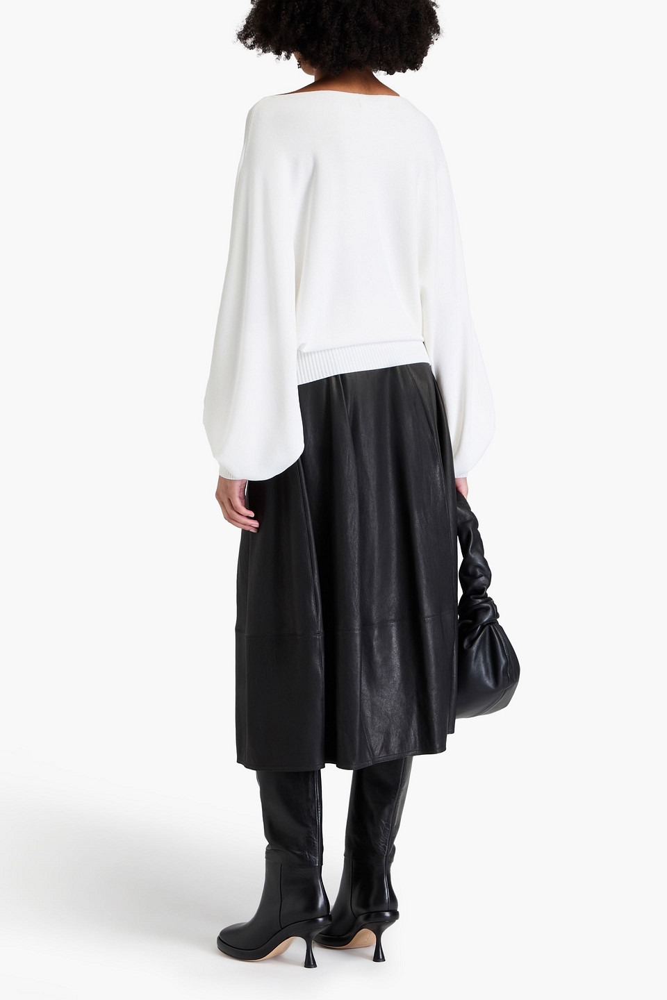 Palmer Harding Hazy Knitted Sweater In Ivory