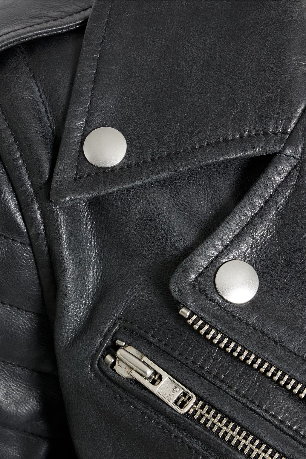 STAND STUDIO Icon MC leather biker jacket