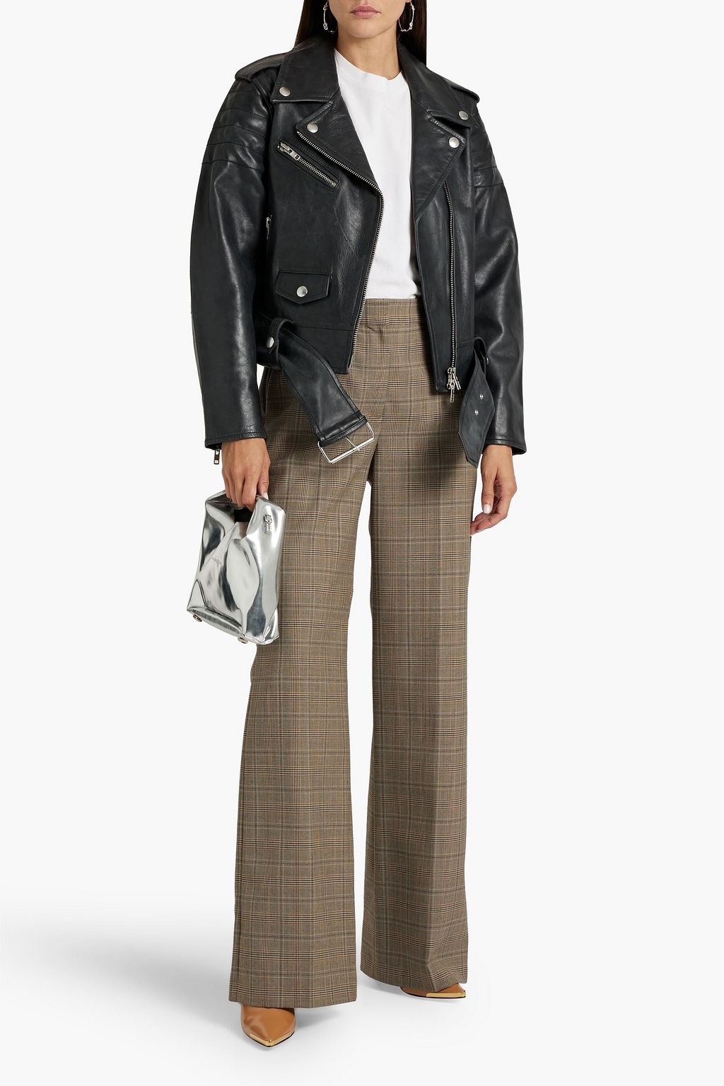 STAND STUDIO Icon MC leather biker jacket