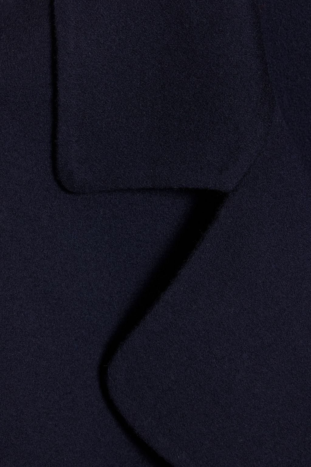 STELLA MCCARTNEY Double-breasted wool-felt coat