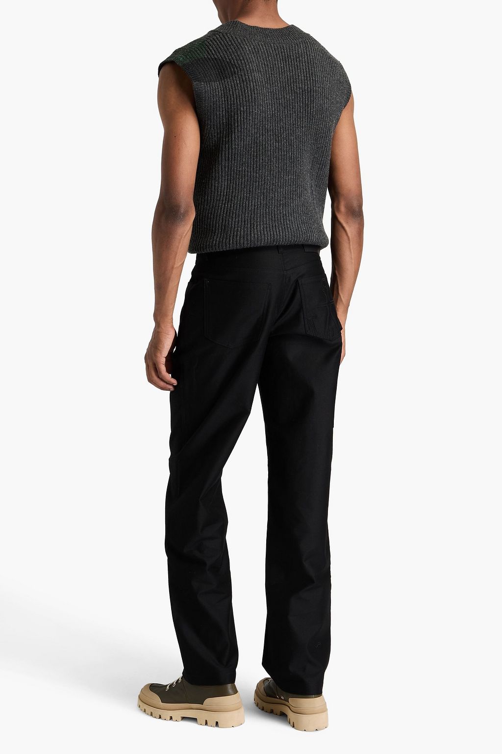 JW ANDERSON بنطلون من الساتين القطني