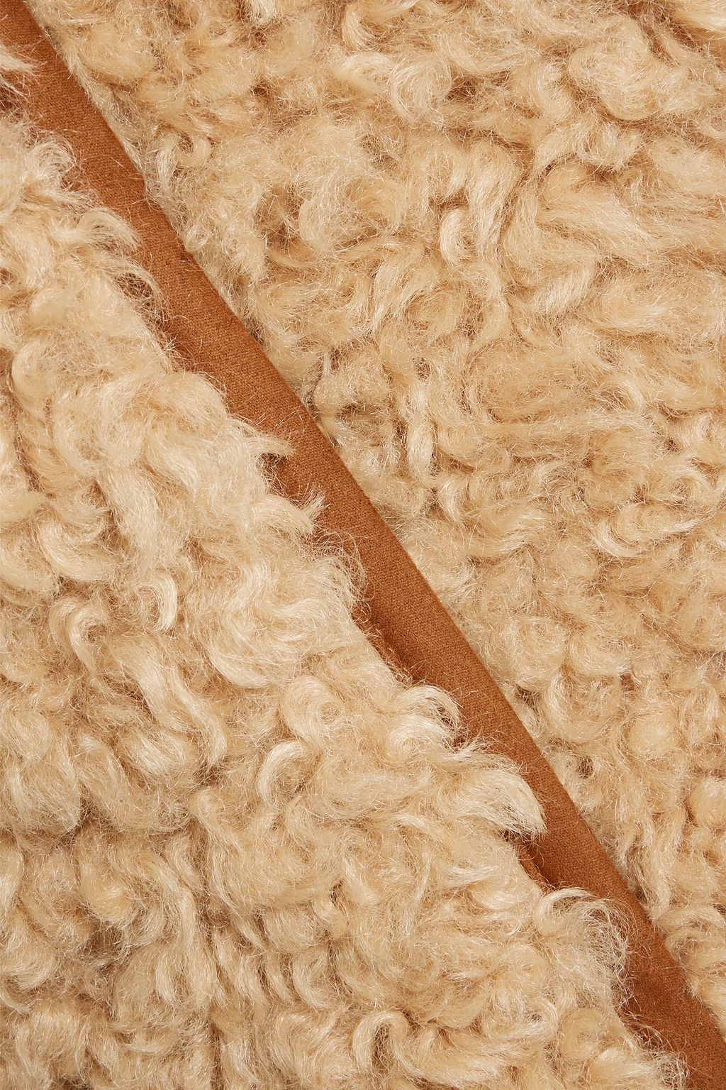 STAND STUDIO Paola reversible faux shearling coat