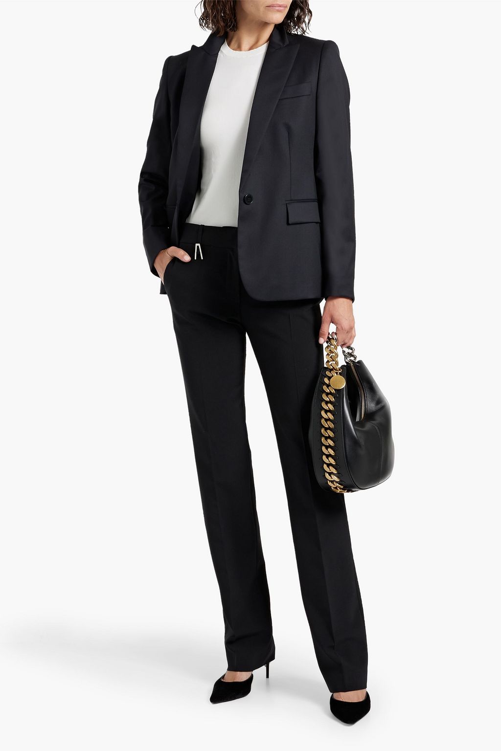 STELLA MCCARTNEY Wool-twill blazer
