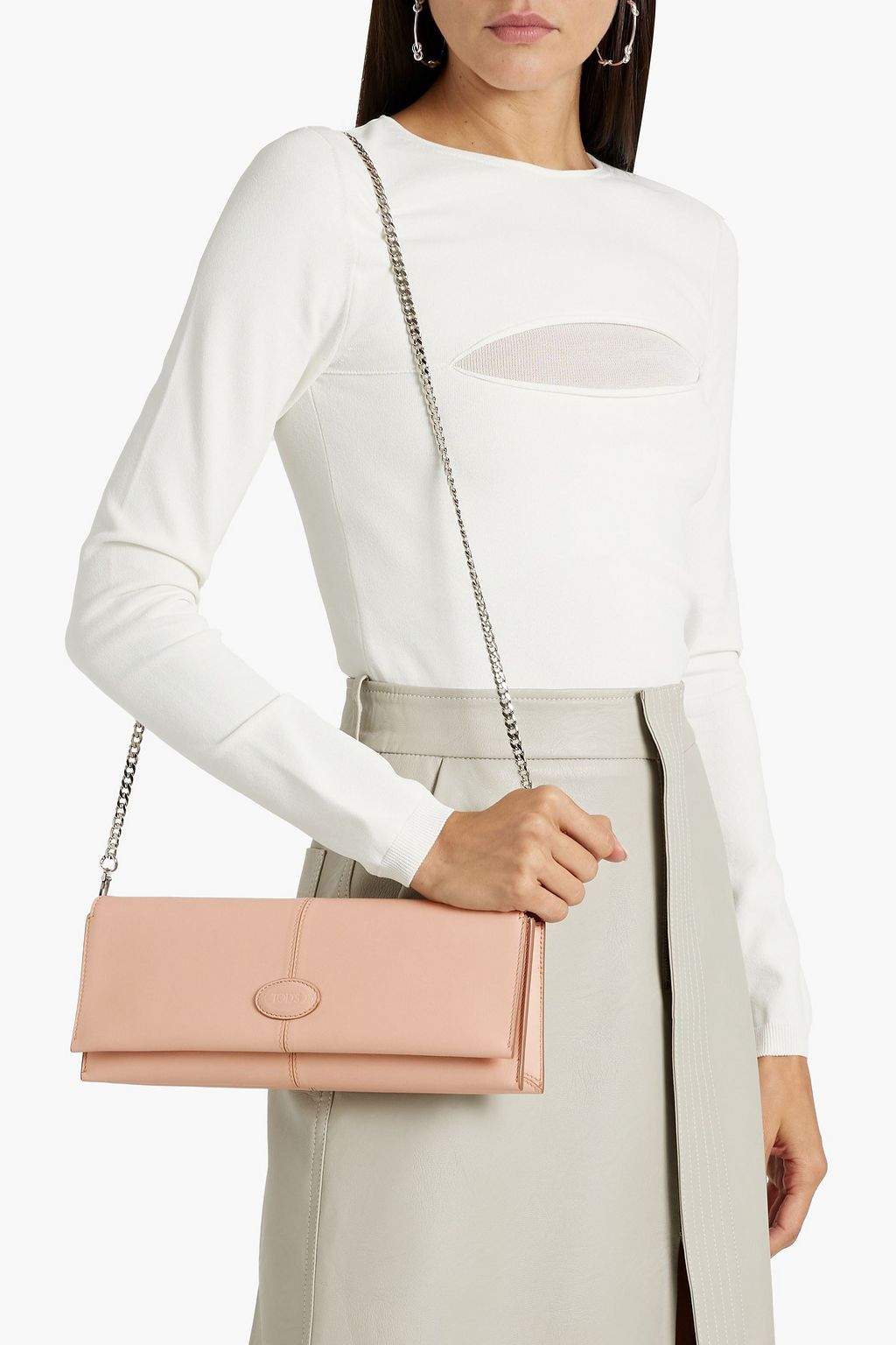 TOD'S Leather clutch