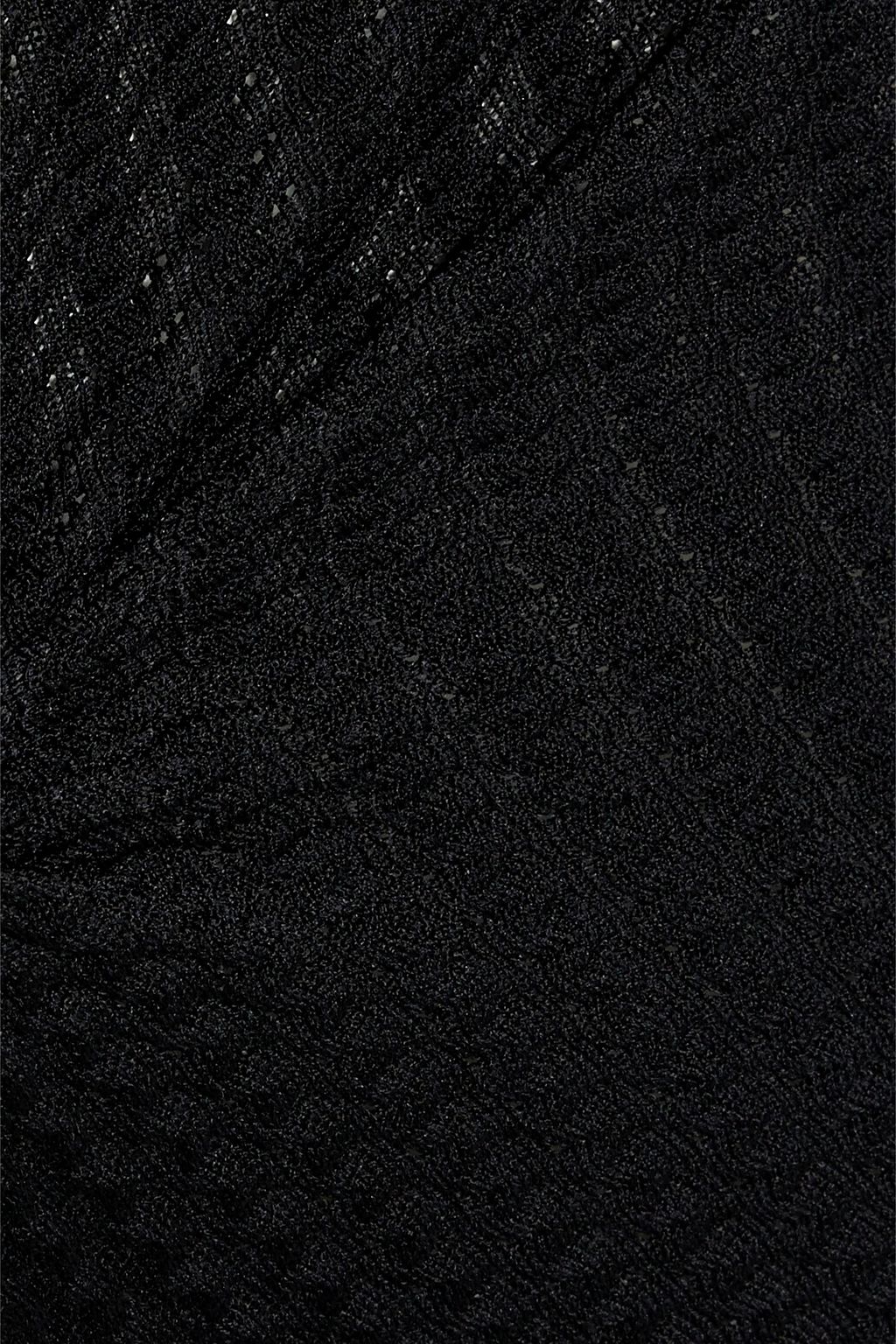 STELLA MCCARTNEY Pointelle-knit flared pants