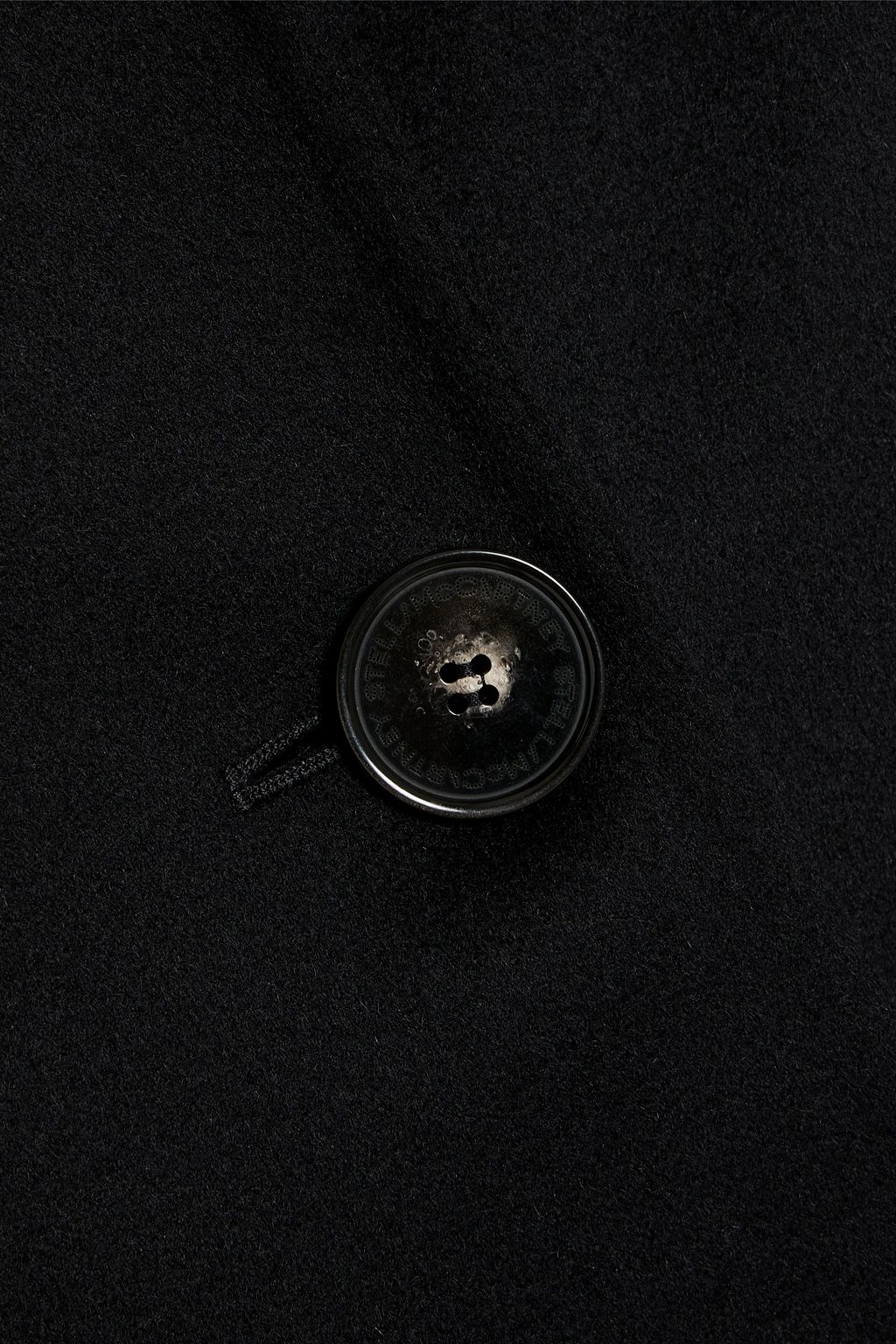 STELLA MCCARTNEY Double-breasted wool-felt coat