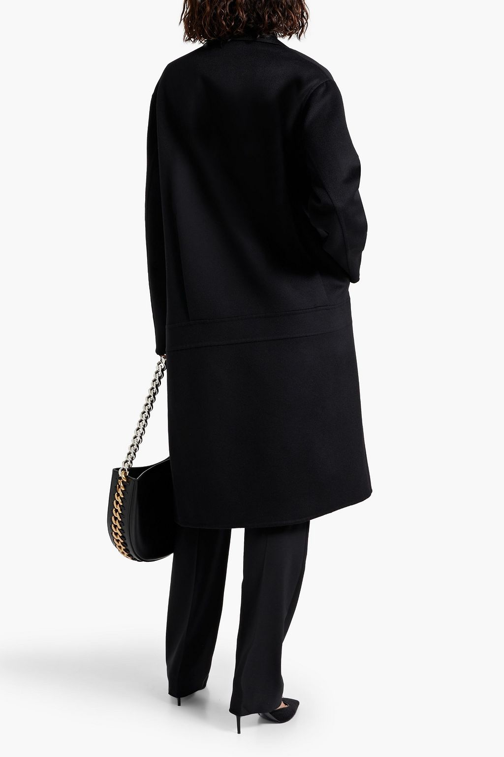 STELLA MCCARTNEY Double-breasted wool-felt coat