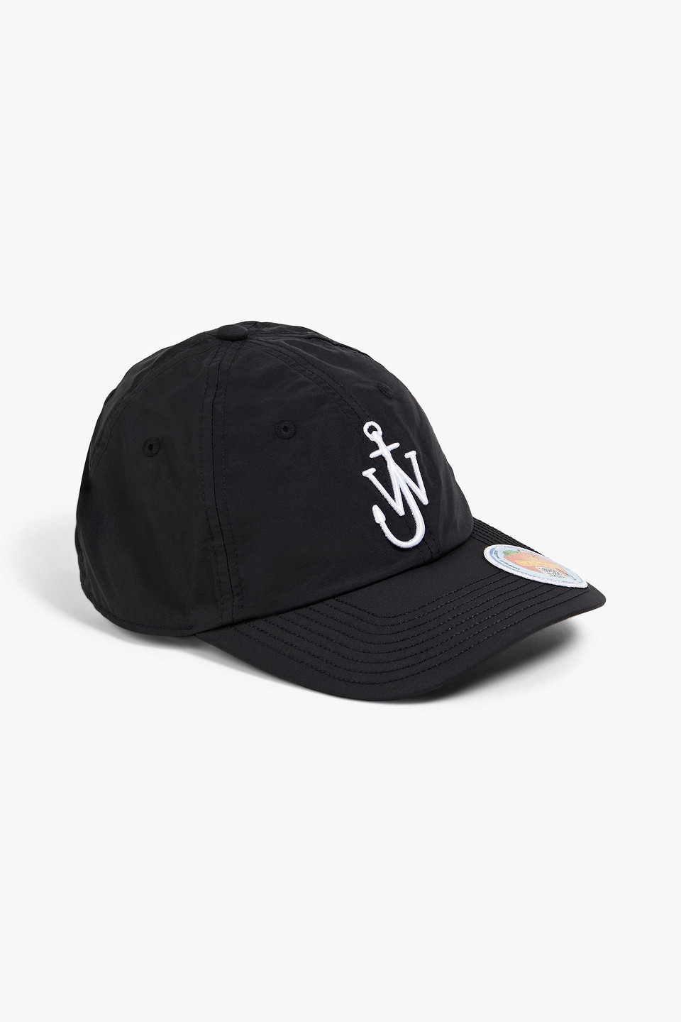 Jw Anderson Kappe Aus Shell Mit Applikationen In Schwarz