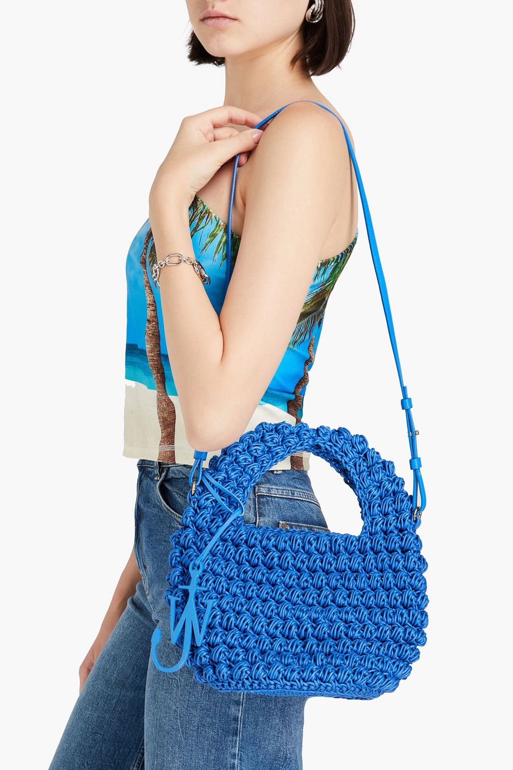 JW ANDERSON Crochet bucket bag