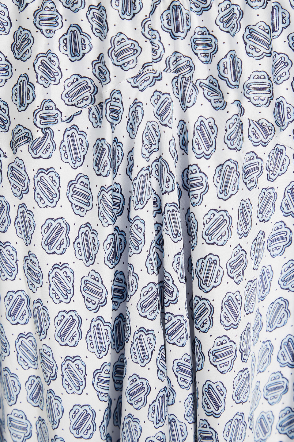 Maje Woman Midi Dress White Size 10 Polyester In Himmelblau