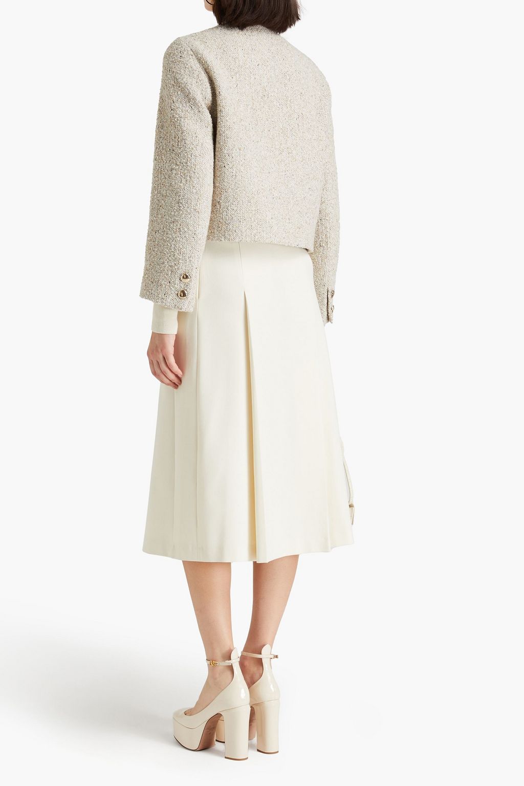MAJE Bouclé-tweed jacket