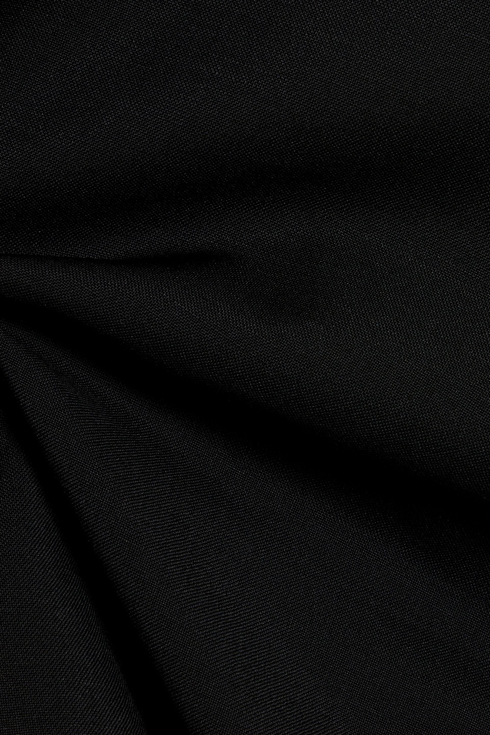Acne Studios Draped Cutout Wool And Mohair-blend Midi Skirt In Black