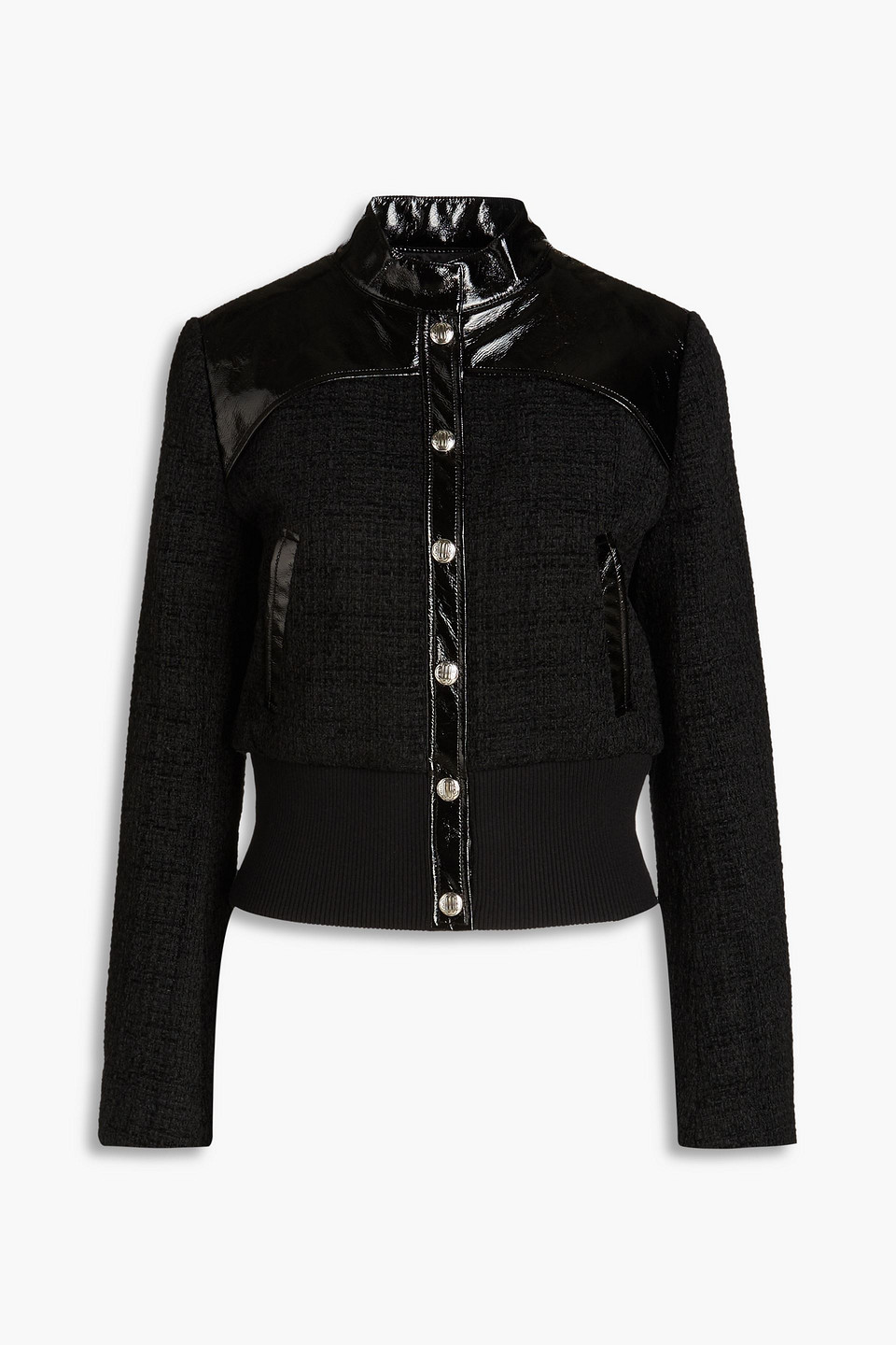 Maje - Tweed jacket - Black - FR 34