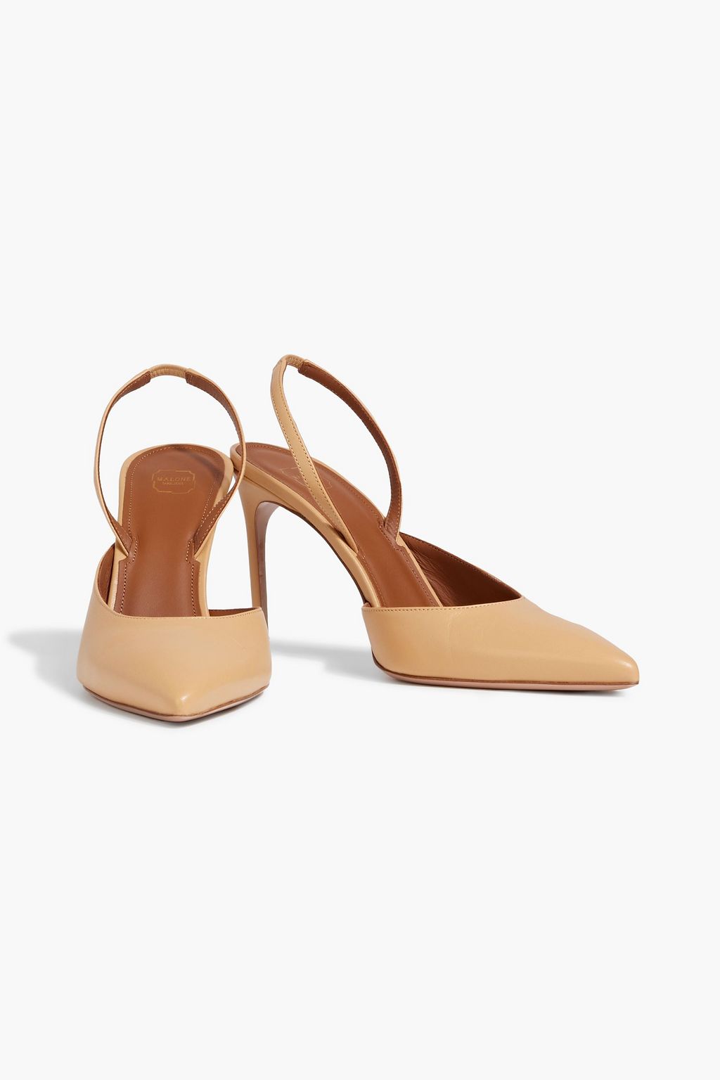 MALONE SOULIERS Gillian 90 leather slingback pumps