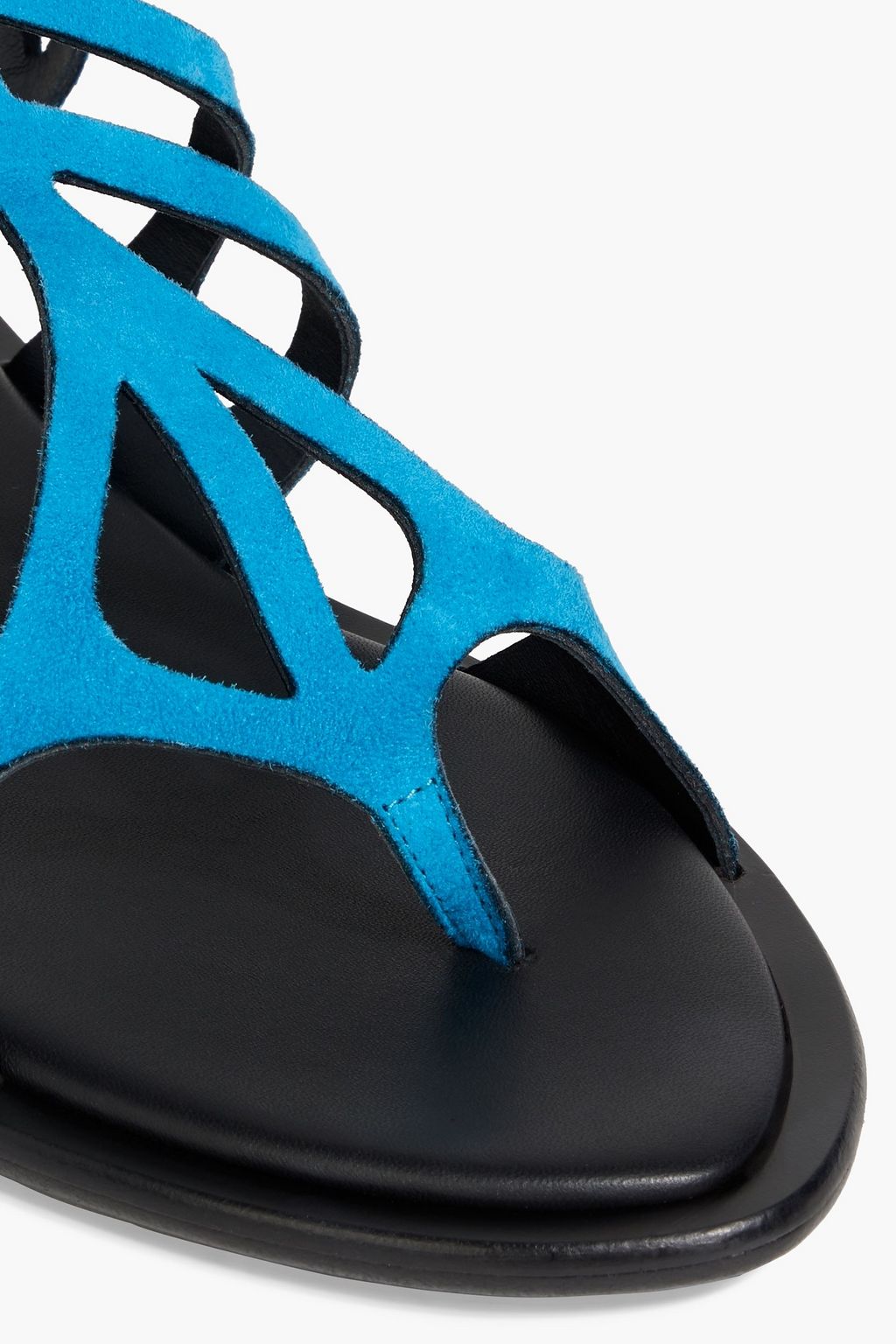 PUCCI Laser-cut suede sandals