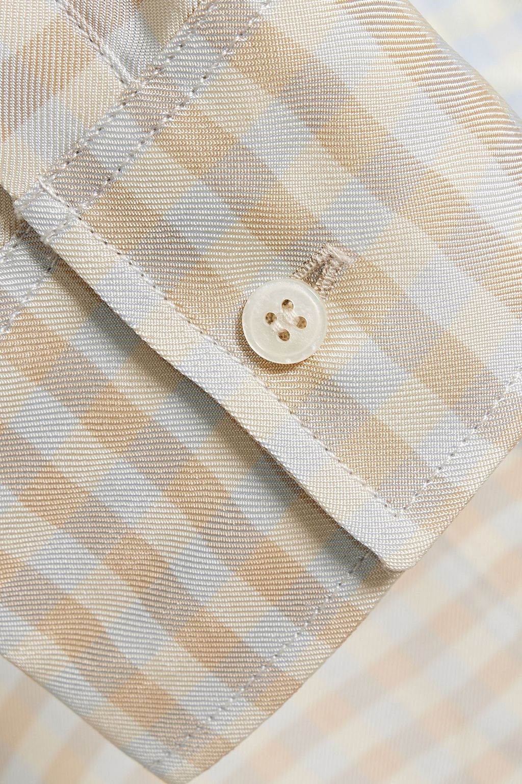ACNE STUDIOS Checked twill shirt