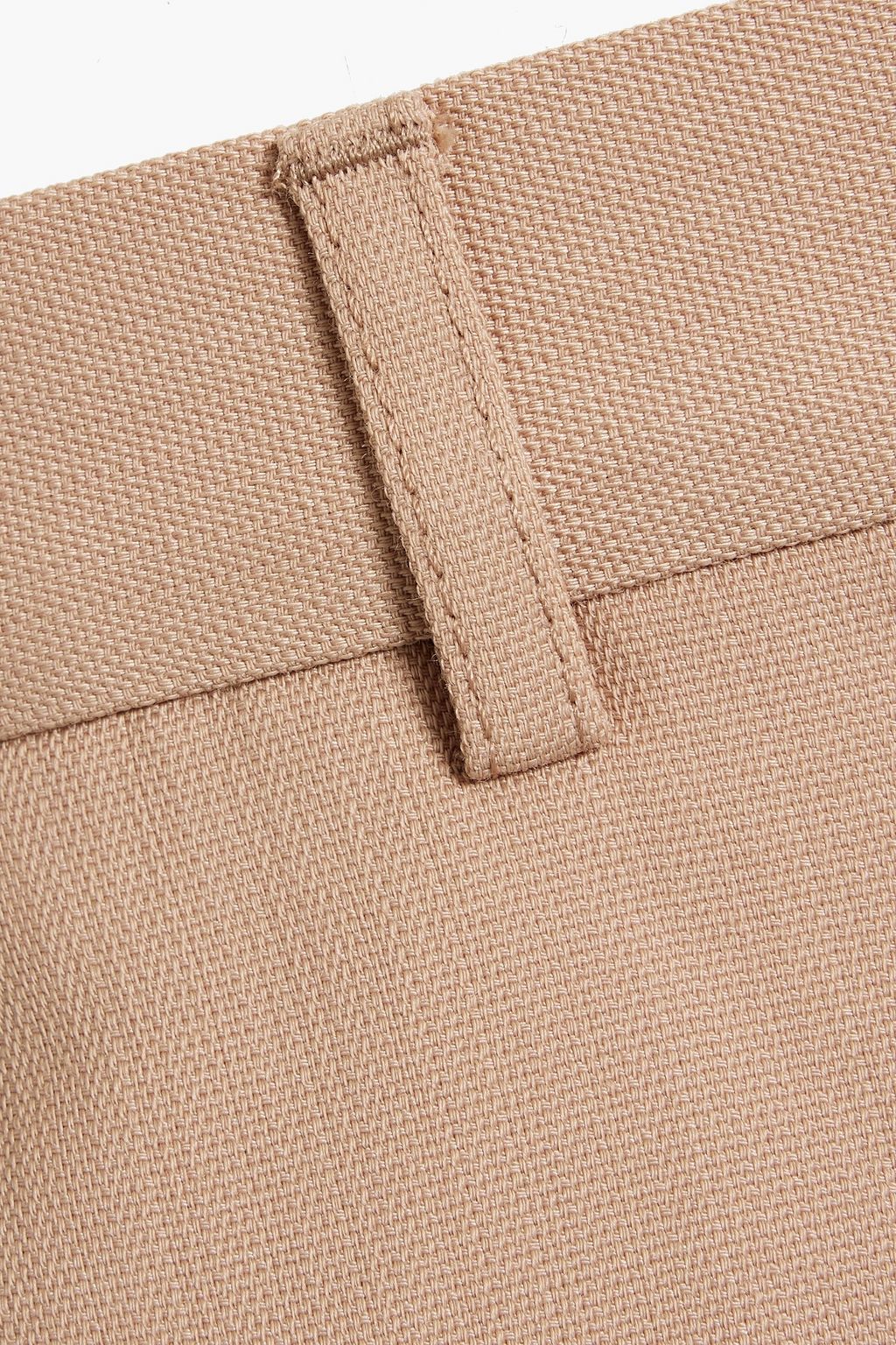 ACNE STUDIOS Cropped grain de poudre wide-leg pants
