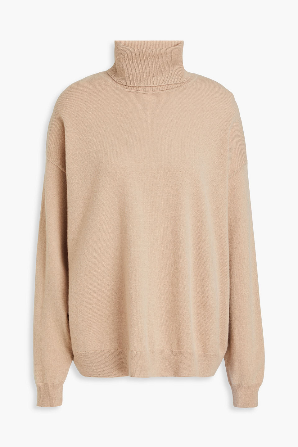 Arch4 Jamie Cashmere Turtleneck Jumper In Sand