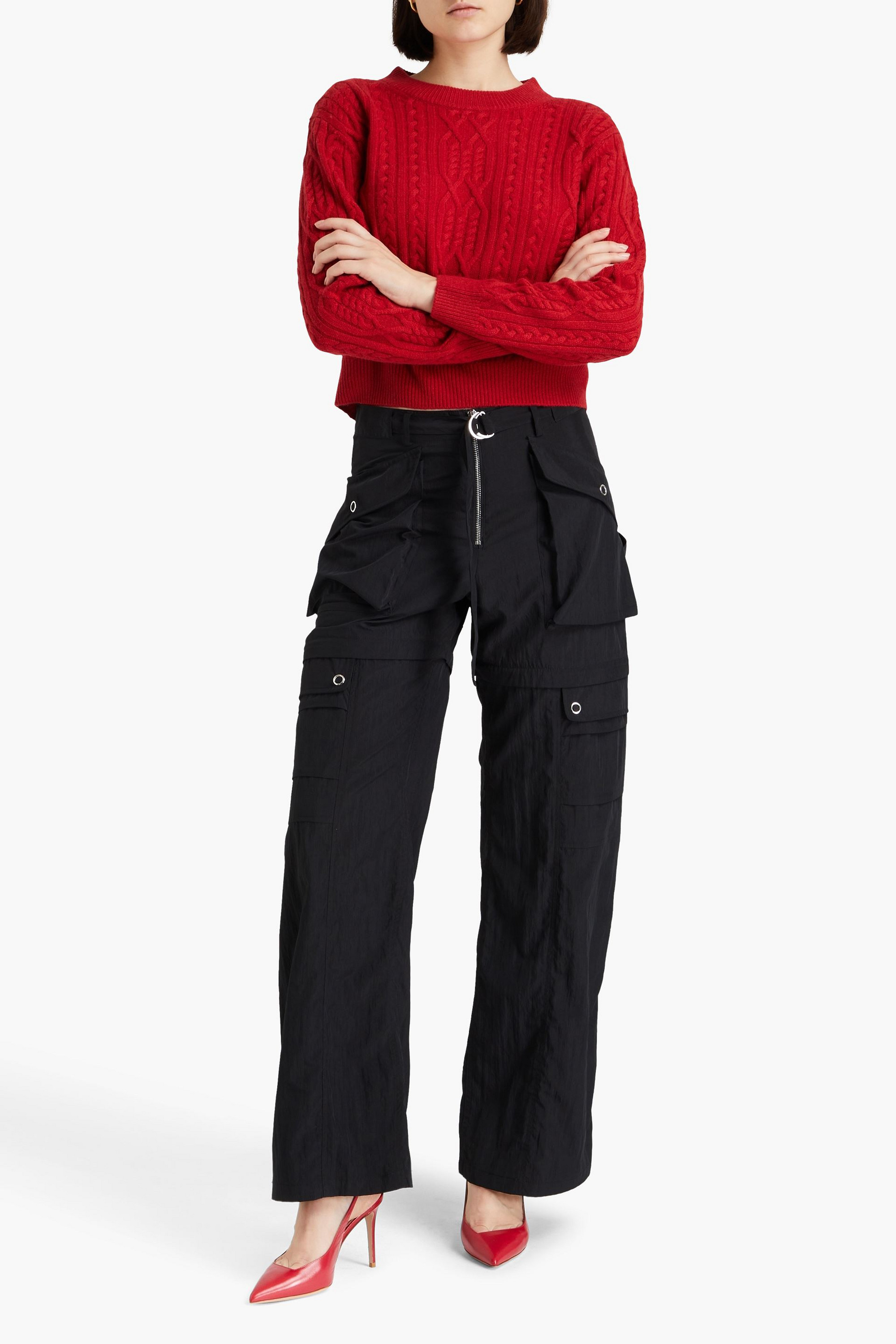 arch4 Smithfield cable-knit cashmere sweater