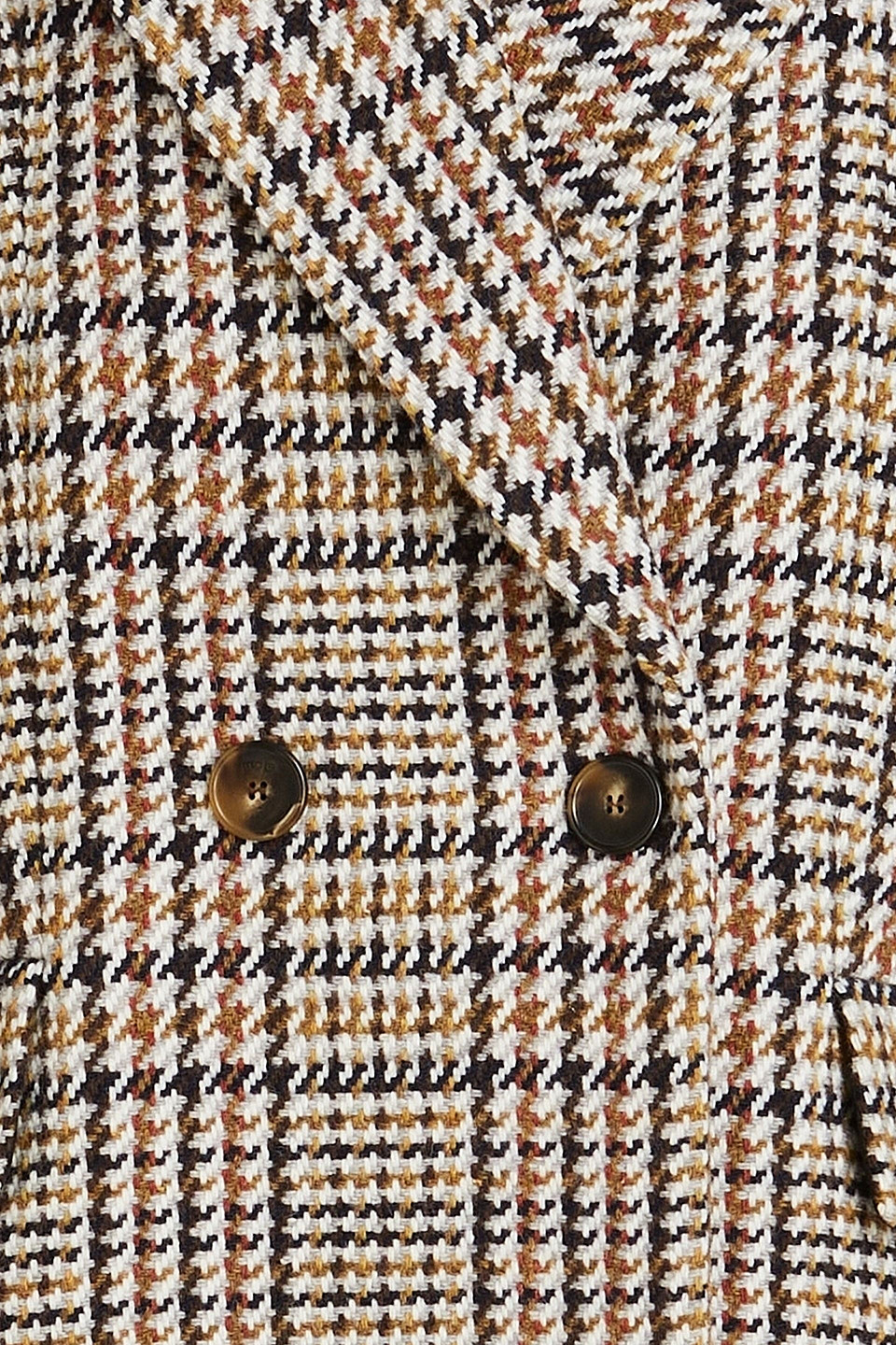 Maje Wool-blend Tweed Coat In Sage Green