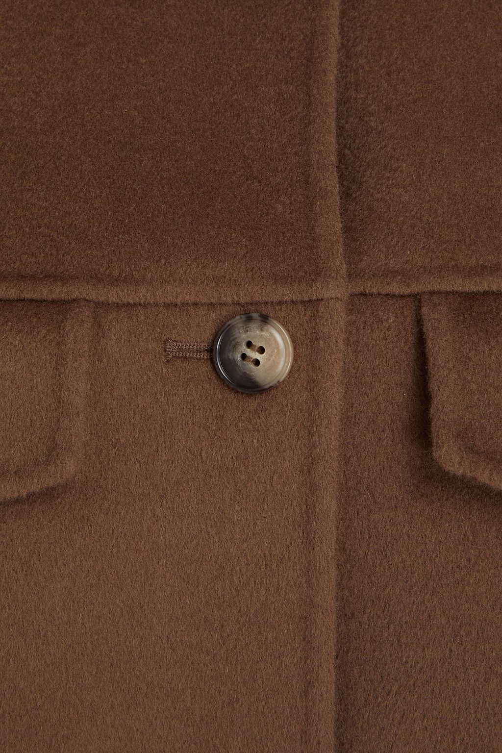 NANUSHKA Wool and silk-blend felt jacket