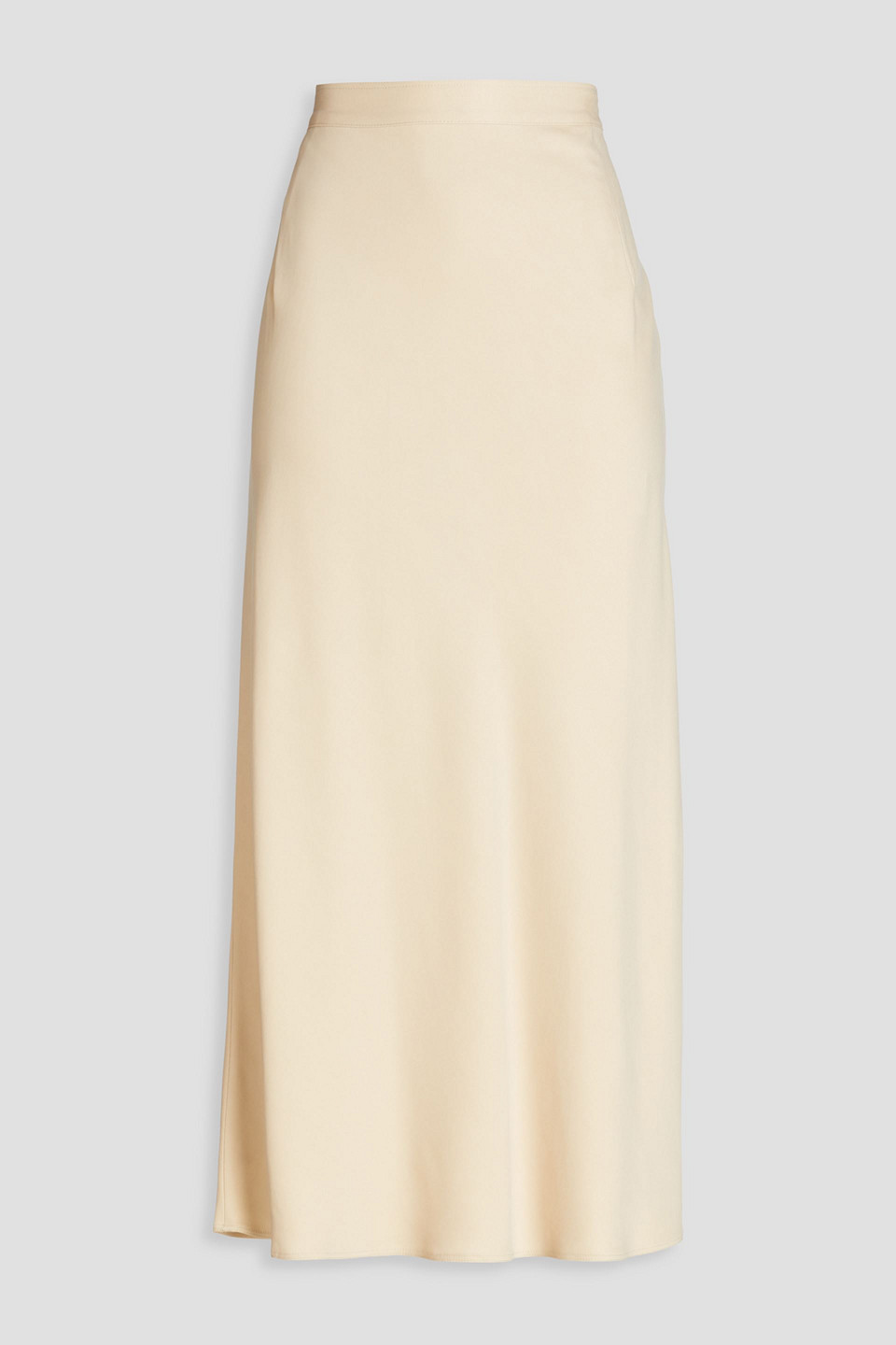Gentryportofino - Crepe midi skirt - White - IT 44