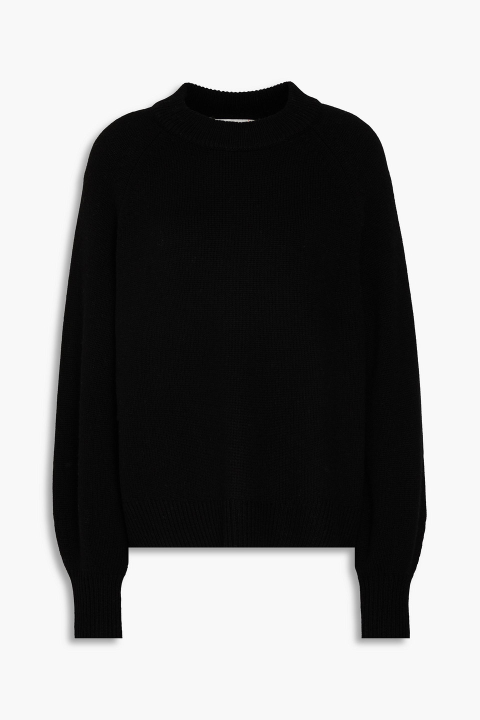 Chinti & Parker Wool And Cashmere-blend Sweater In Black