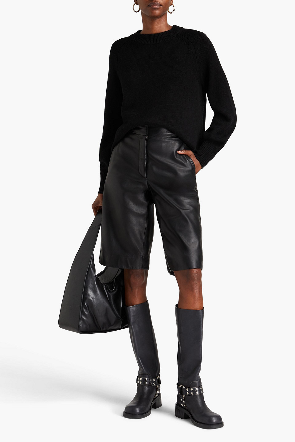 CHINTI & PARKER WOOL AND CASHMERE-BLEND SWEATER