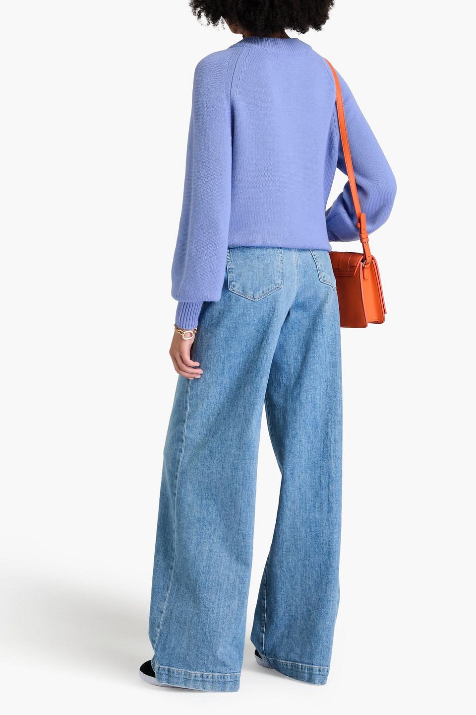 CHINTI & PARKER WOOL AND CASHMERE-BLEND SWEATER