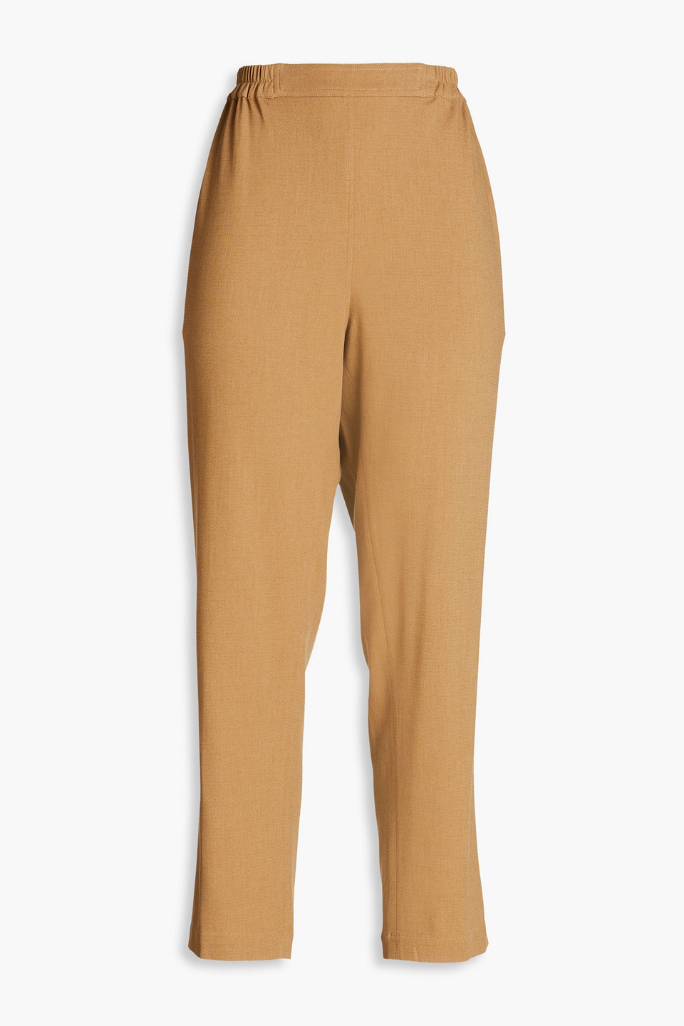 Gentryportofino Woven Tapered Pants In Sand