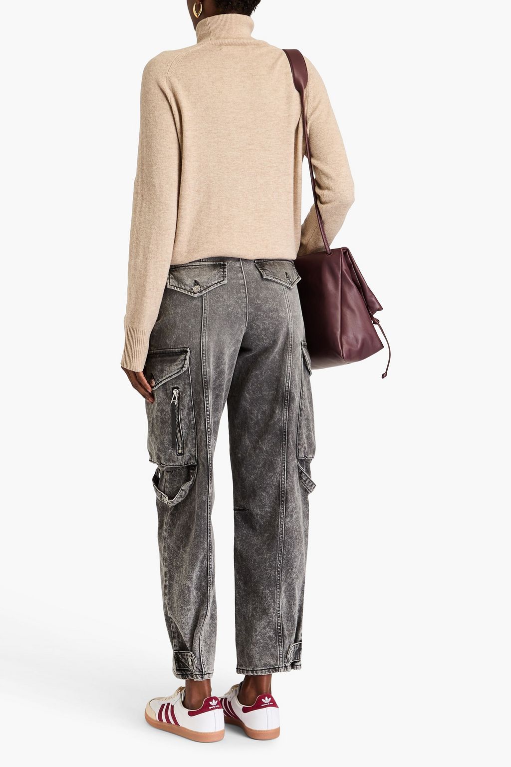 CHINTI & PARKER Wool and cashmere-blend turtleneck sweater