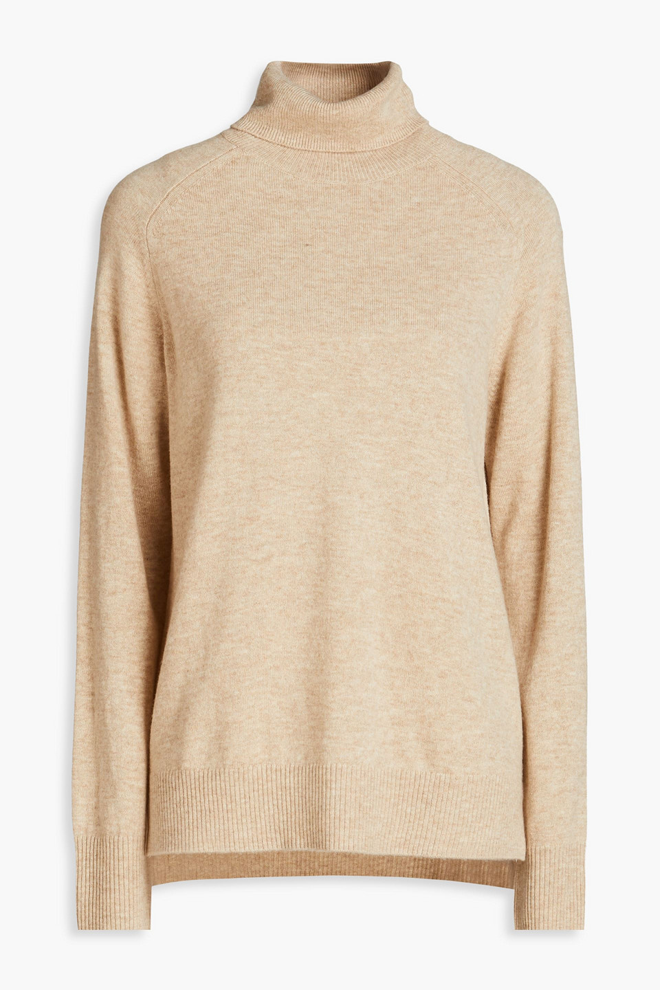Chinti & Parker Wool And Cashmere-blend Turtleneck Sweater In Beige