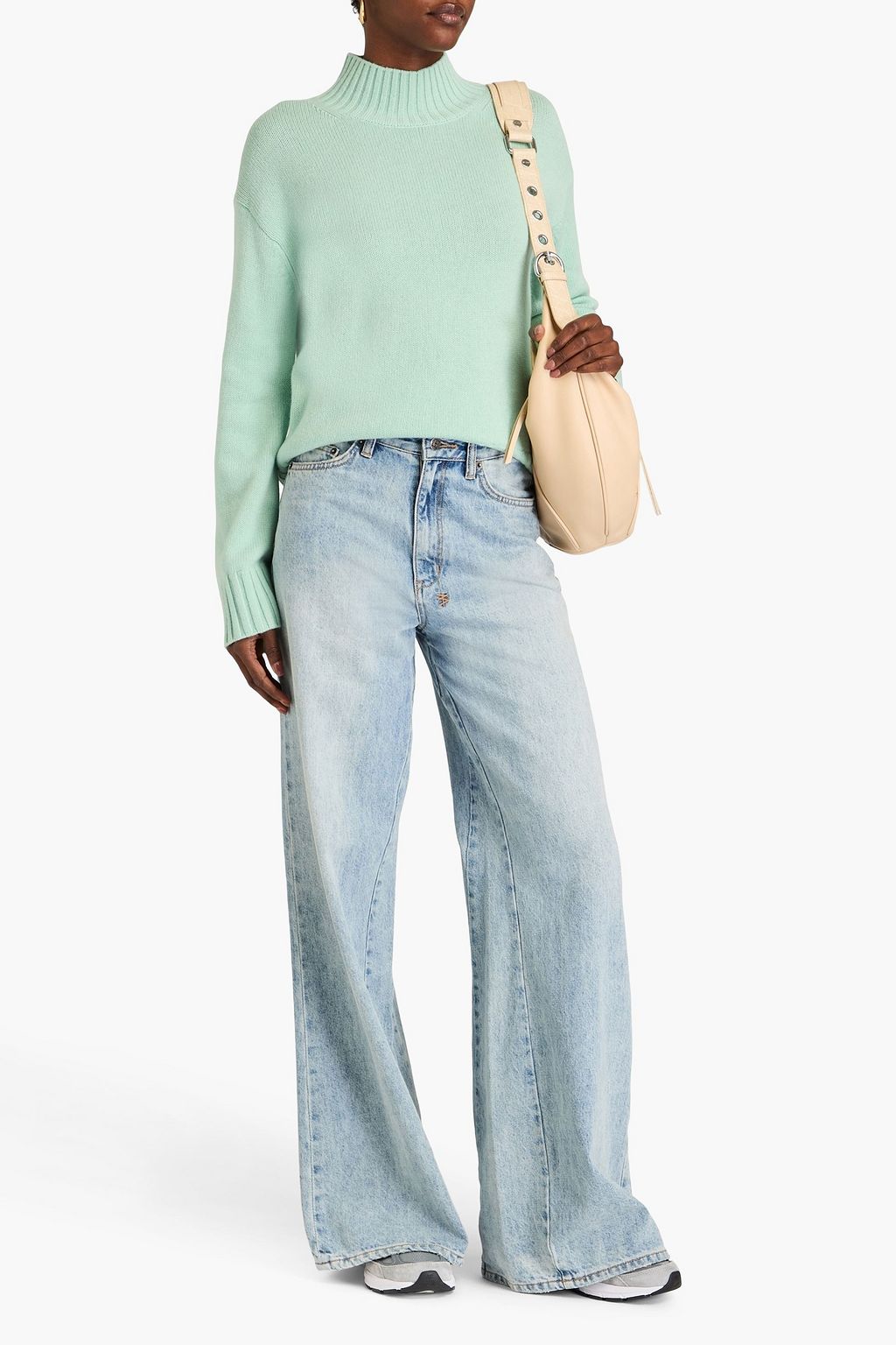CHINTI & PARKER Wool and cashmere-blend turtleneck sweater