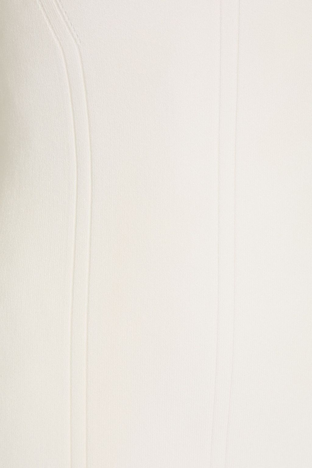 VB BODY VICTORIA BECKHAM Scalloped stretch-knit mini dress