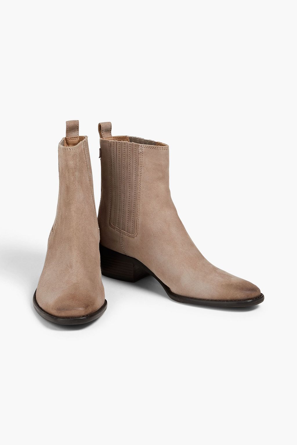 SAM EDELMAN بوت تشيلسي Bronson من جلد السويد