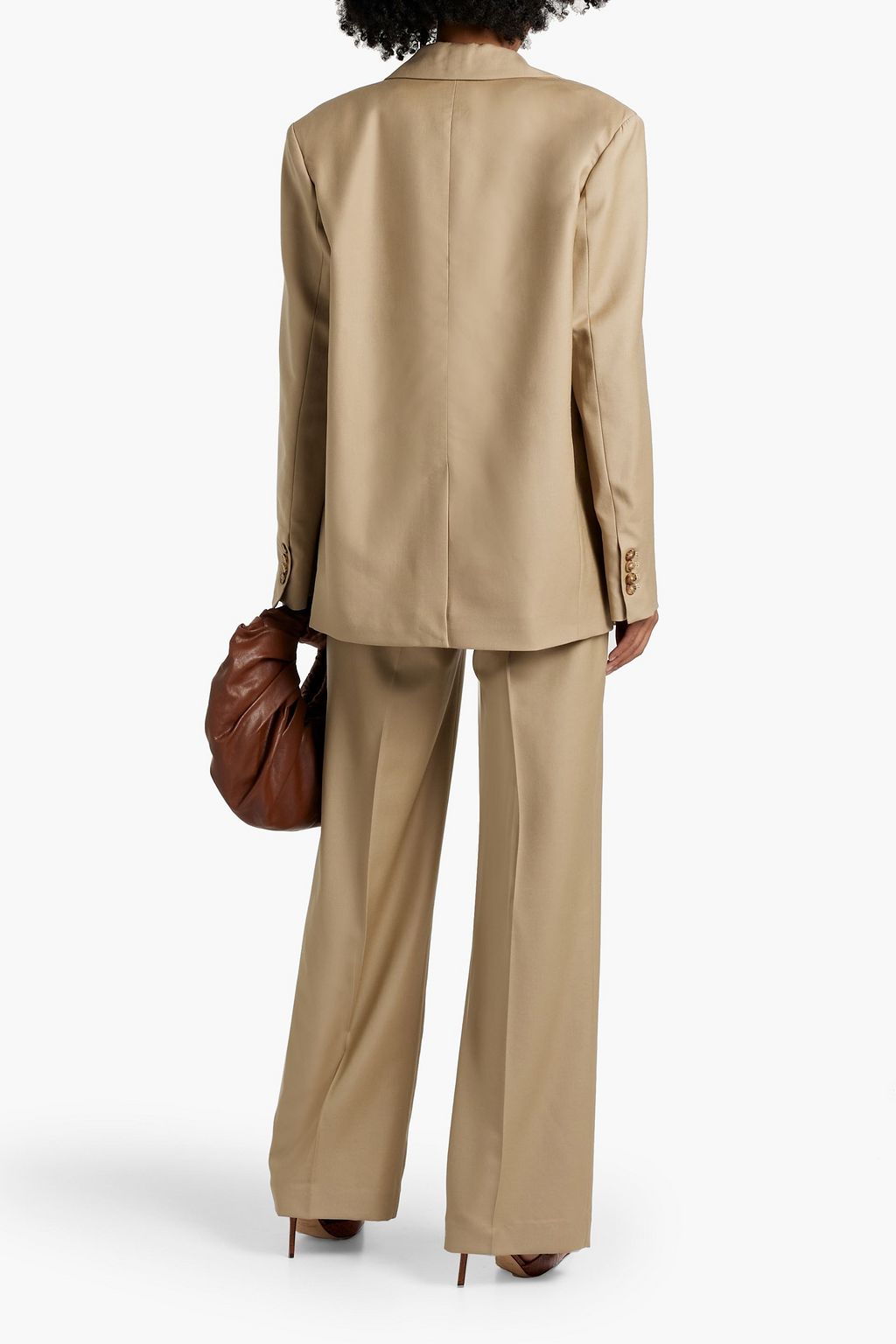LOULOU STUDIO Donau double-breasted wool-twill blazer