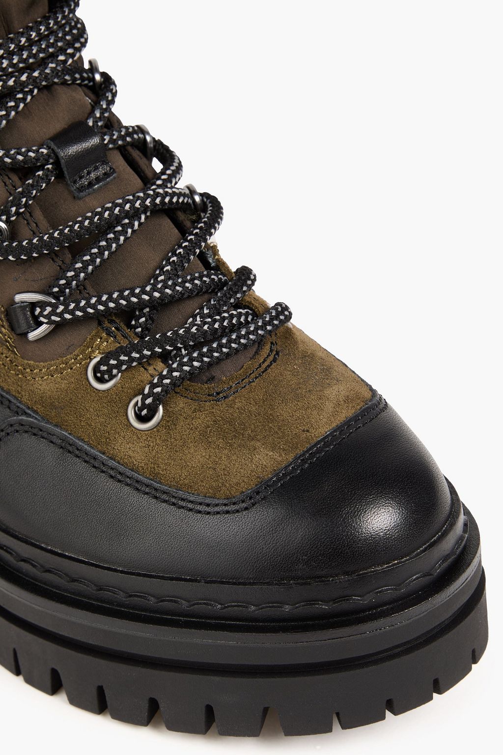 SAM EDELMAN حذاء بوت «كيس» للمشي لمسافات طويلة من الجلد والقماش العازل