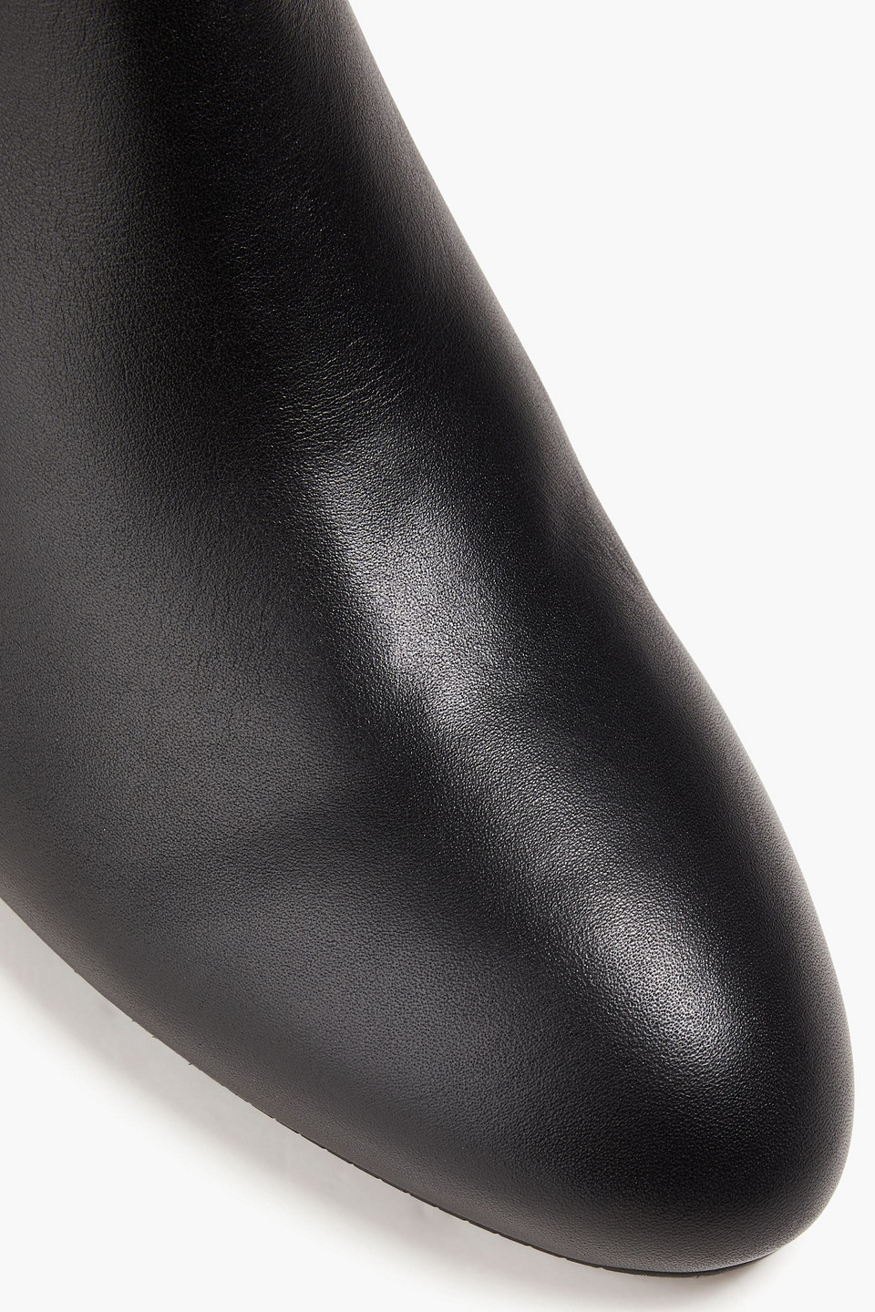 Stuart Weitzman Yuliana 60 Leather Chelsea Boots In Black