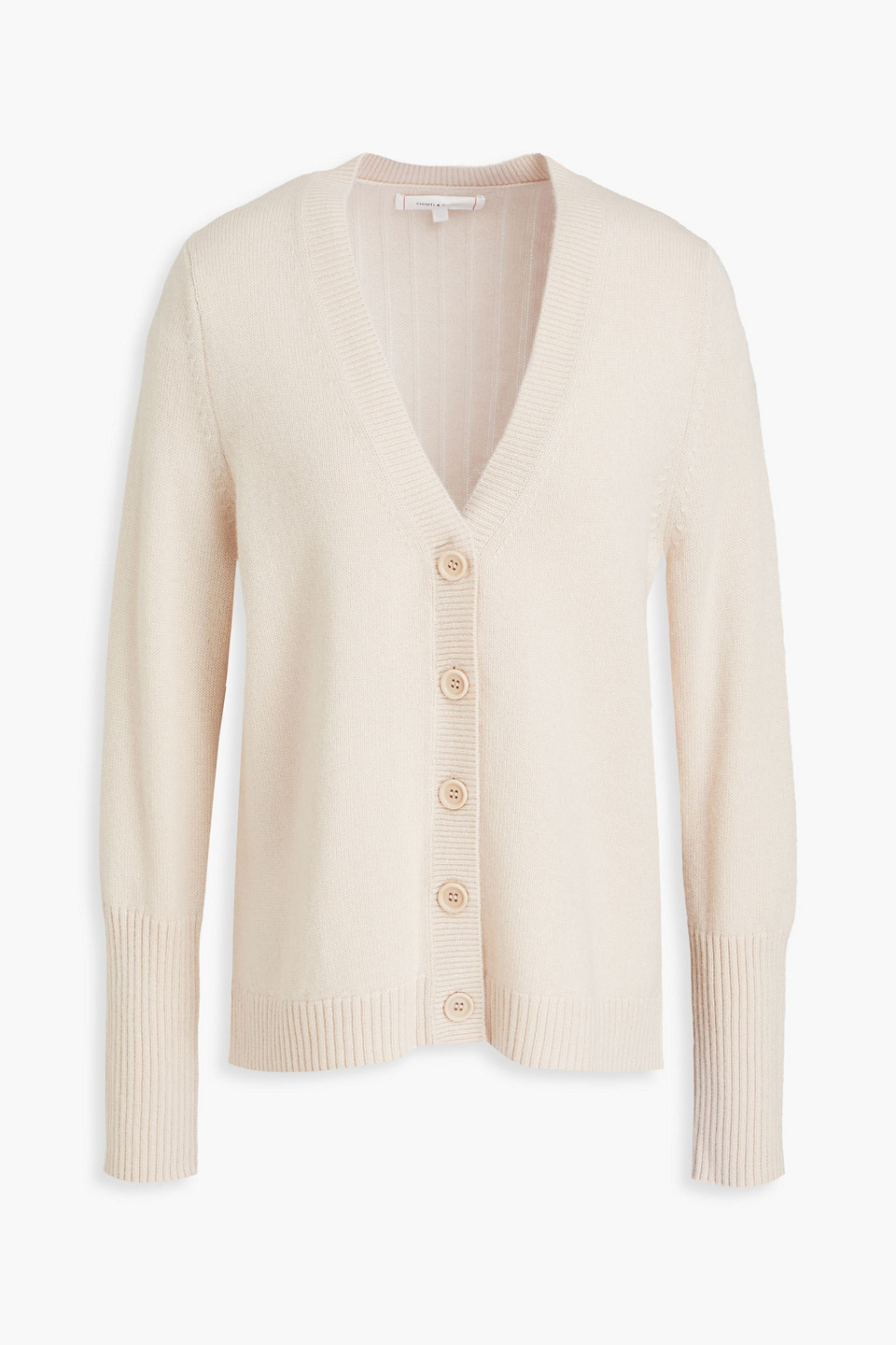 Chinti & Parker Wool And Cashmere-blend Cardigan In Beige