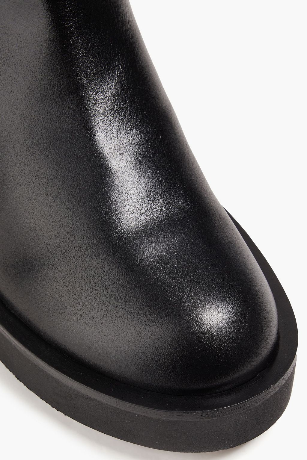STUART WEITZMAN بوت بطول الكاحل من الجلد