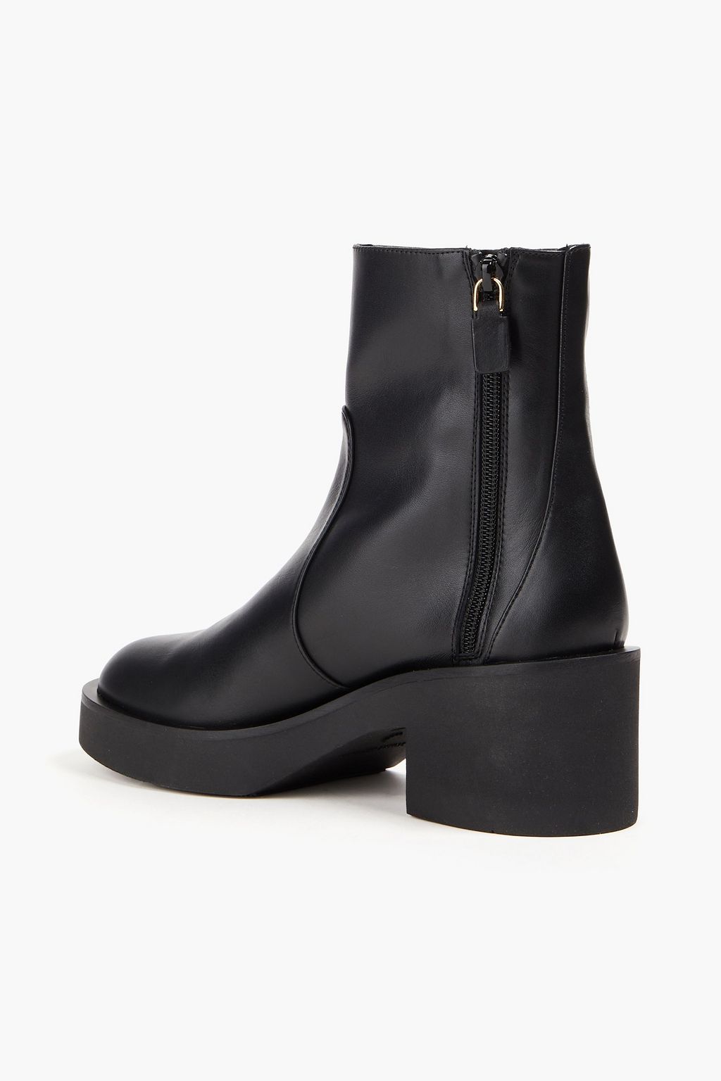 STUART WEITZMAN بوت بطول الكاحل من الجلد
