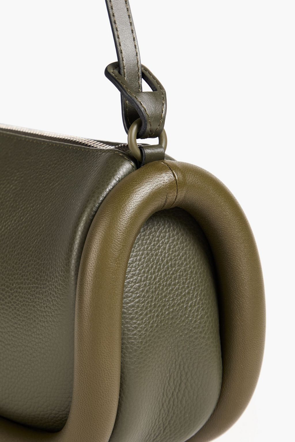JW ANDERSON The Bumper pebbled-leather shoulder bag
