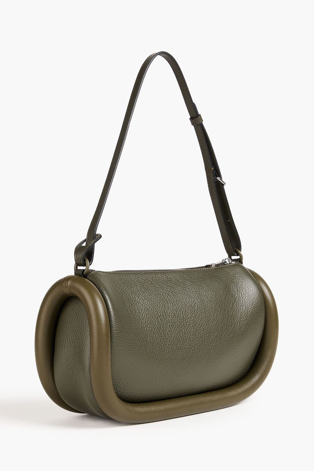 JW ANDERSON The Bumper pebbled-leather shoulder bag