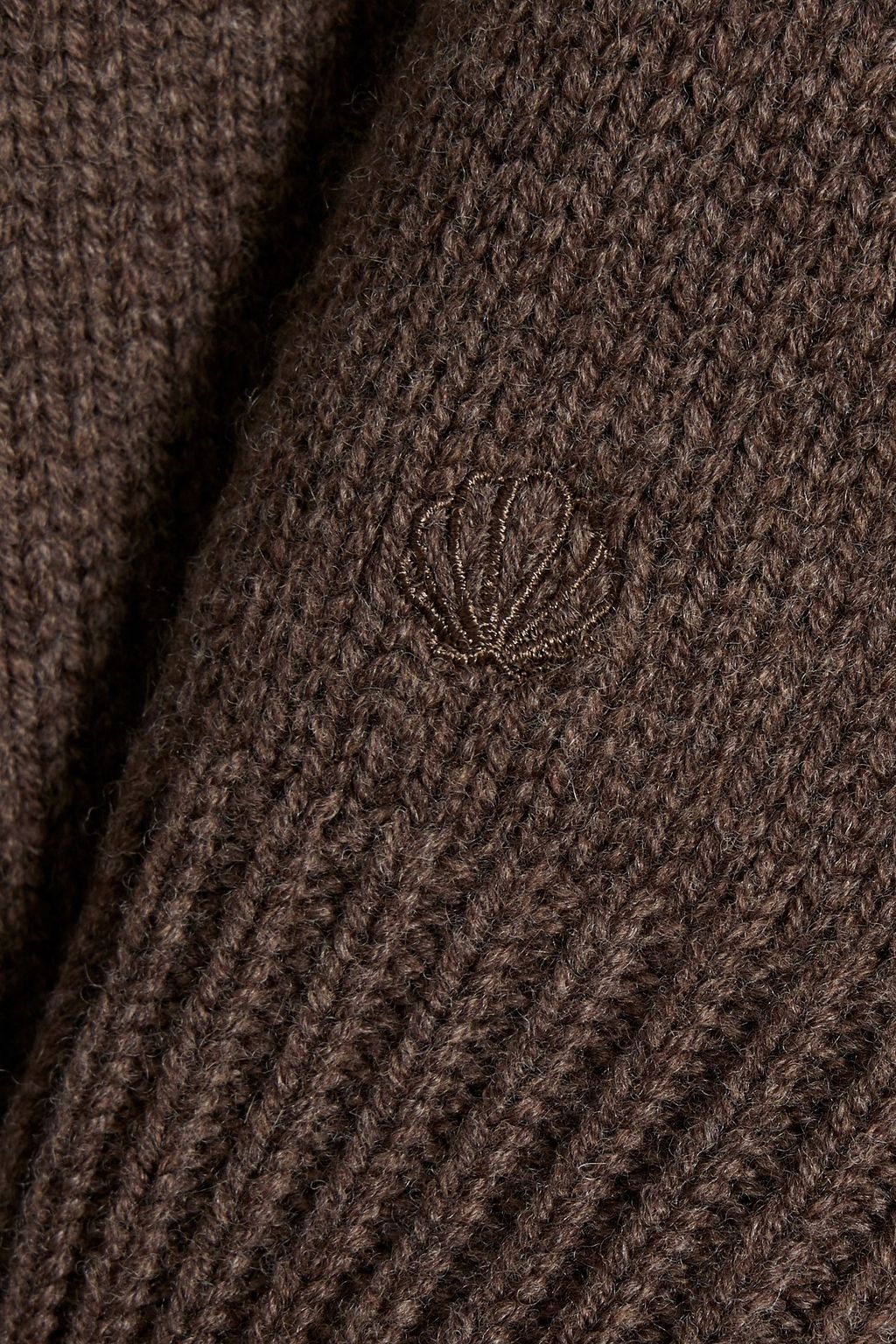 LOULOU STUDIO Cropped wool and cashmere-blend sweater