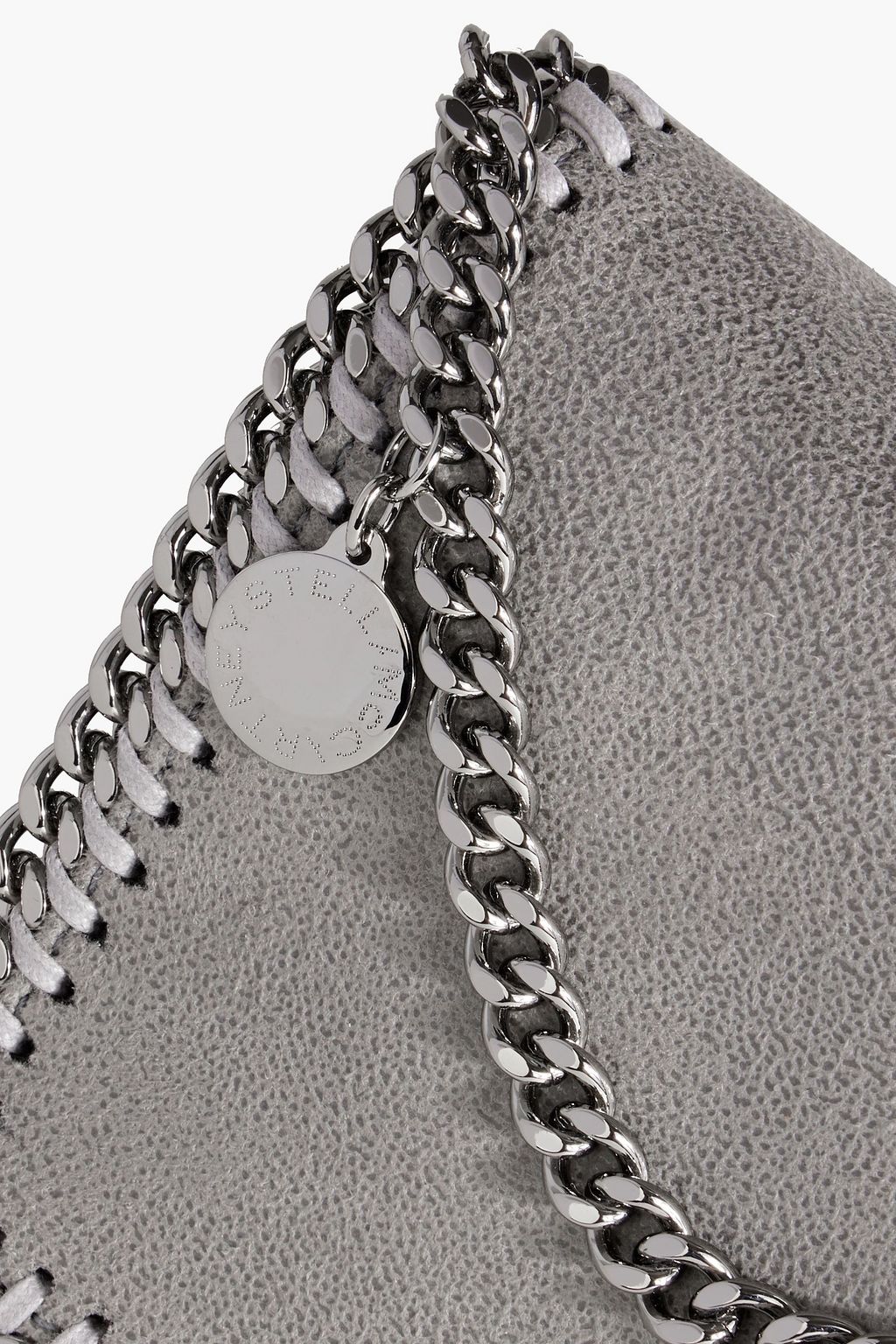 STELLA MCCARTNEY Falabella faux brushed-leather cross-body bag